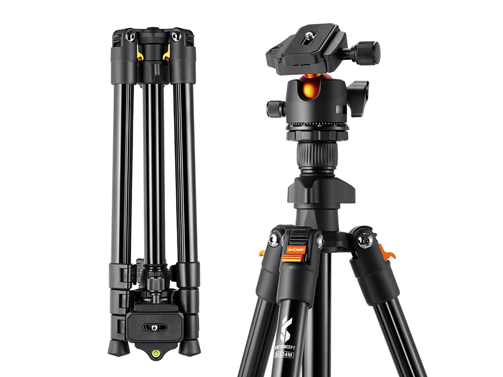 K&F Concept BI234M 116cm Katlanabilir Tripod (KF09.101)