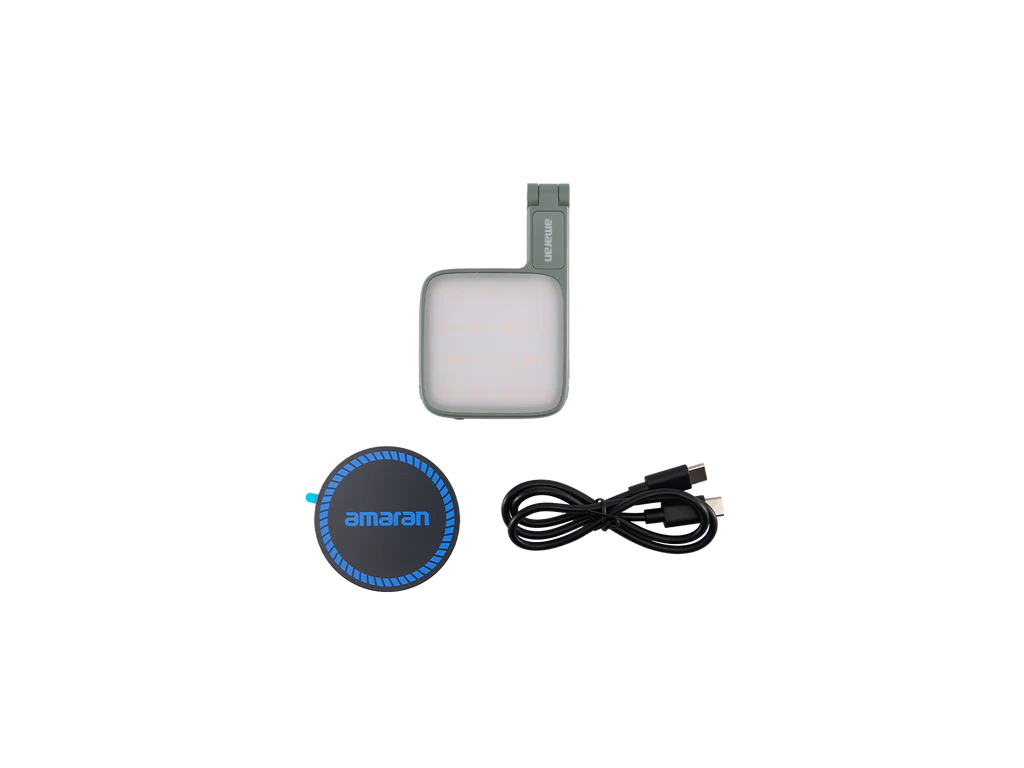Aputure Amaran Go MagSafe Mobil LED Işık (Yeşil)