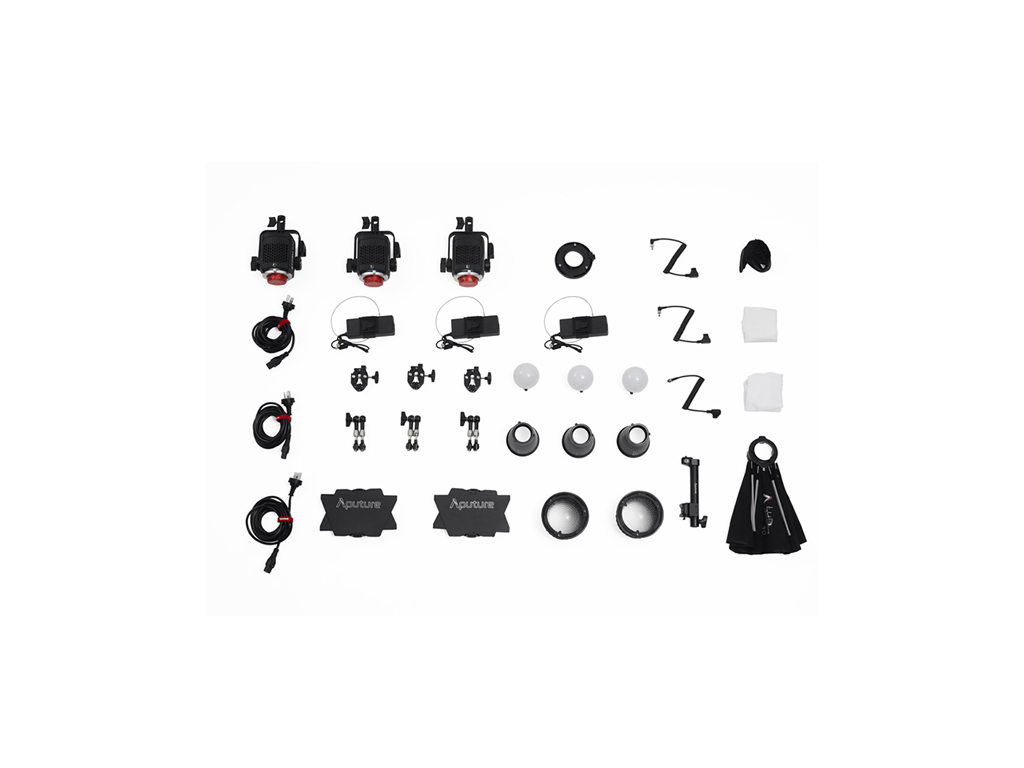 Aputure Storm 80c 3'lü LED Işık Kiti