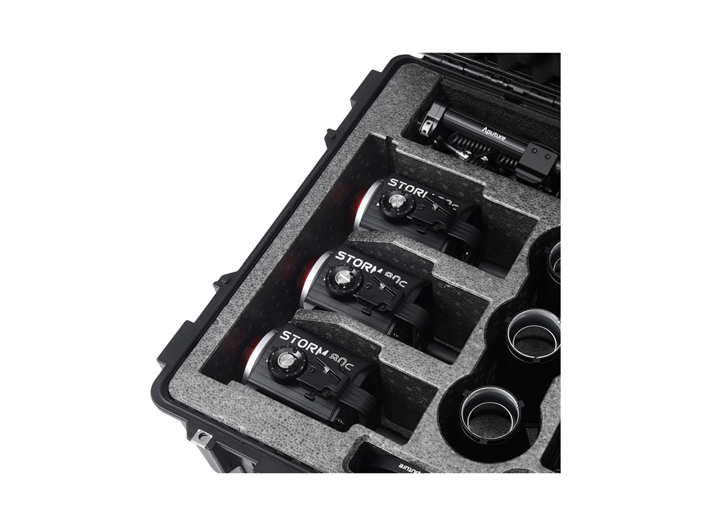 Aputure Storm 80c 3'lü LED Işık Kiti