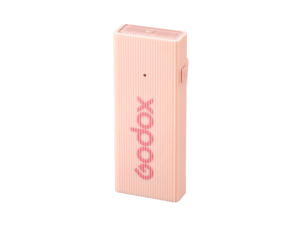 Godox MoveLink Mini Kablosuz Mikrofon Kit2 (Apple Uyumlu/Pembe)