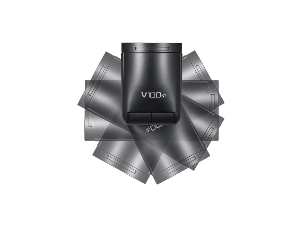 Godox V100 Canon Uyumlu Yuvarlak Kafa Flaş