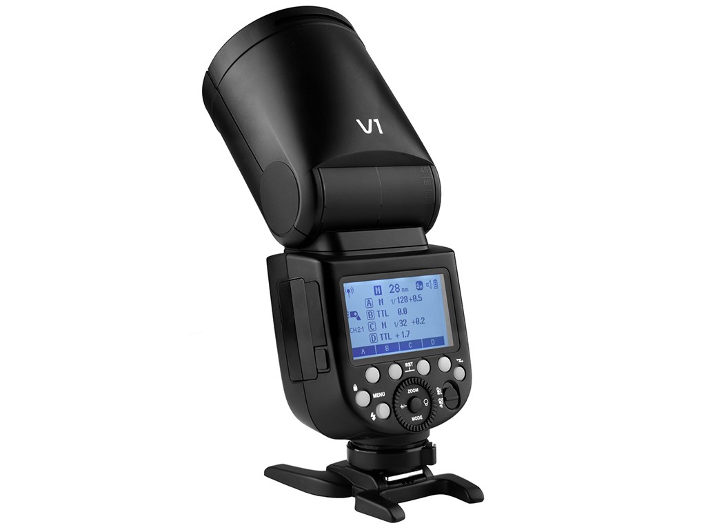 Godox V1 Fujifilm Uyumlu Yuvarlak Kafa Flaş