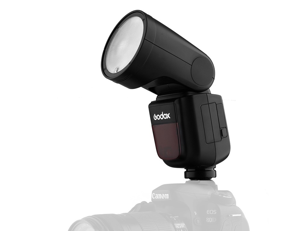 Godox V1 Canon Uyumlu Yuvarlak Kafa Flaş