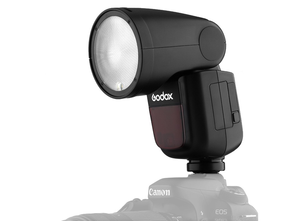 Godox V1 Canon Uyumlu Yuvarlak Kafa Flaş