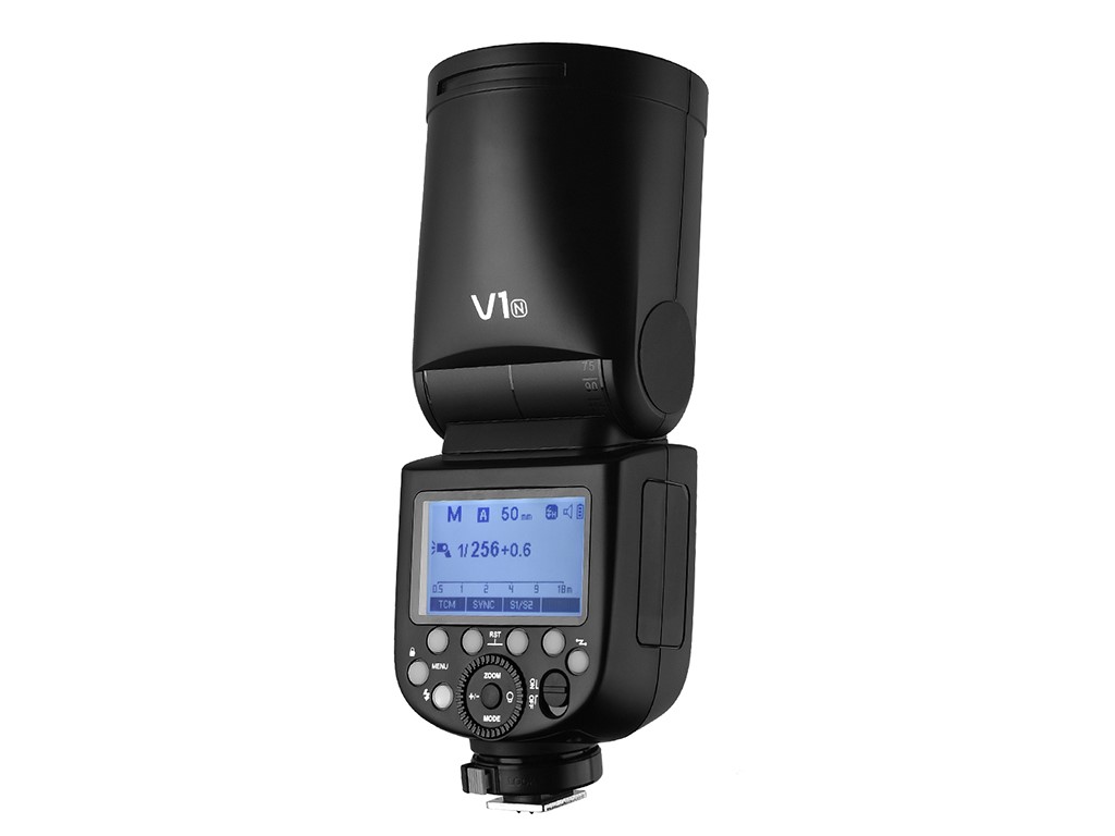 Godox V1 Nikon Uyumlu Yuvarlak Kafa Flaş