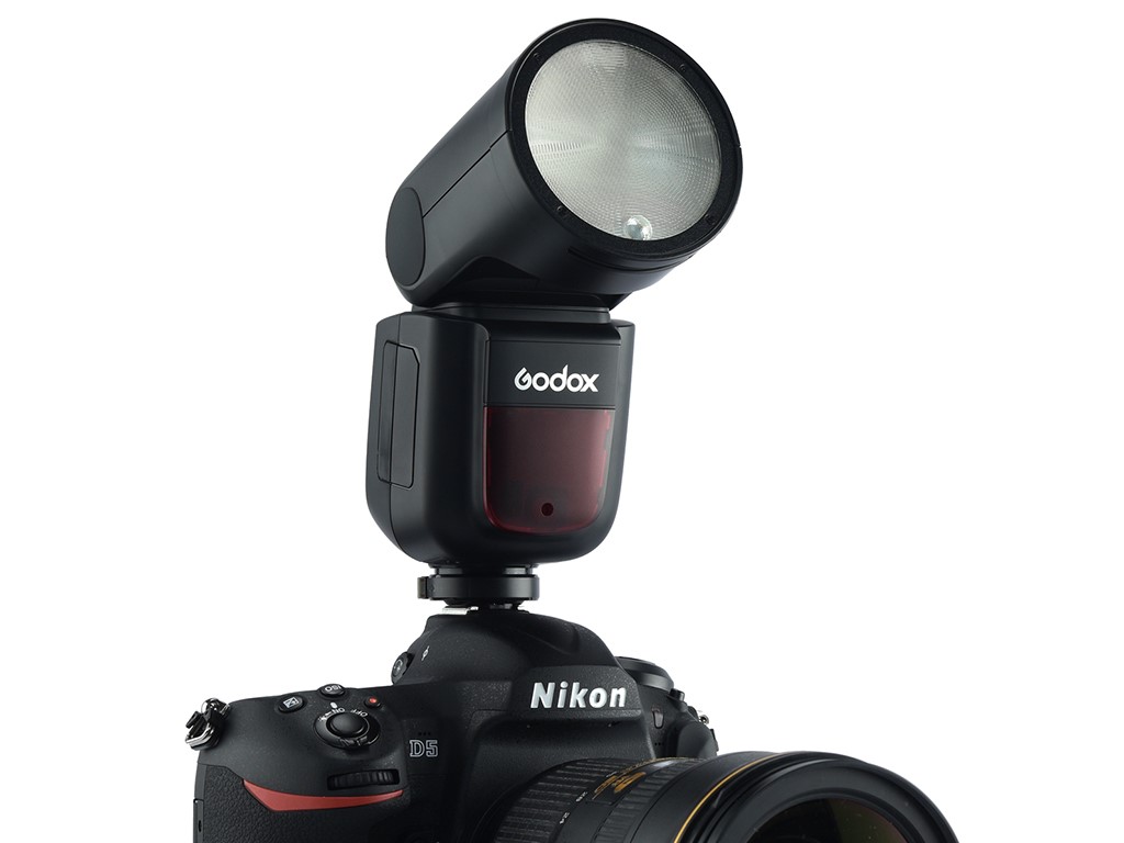 Godox V1 Nikon Uyumlu Yuvarlak Kafa Flaş