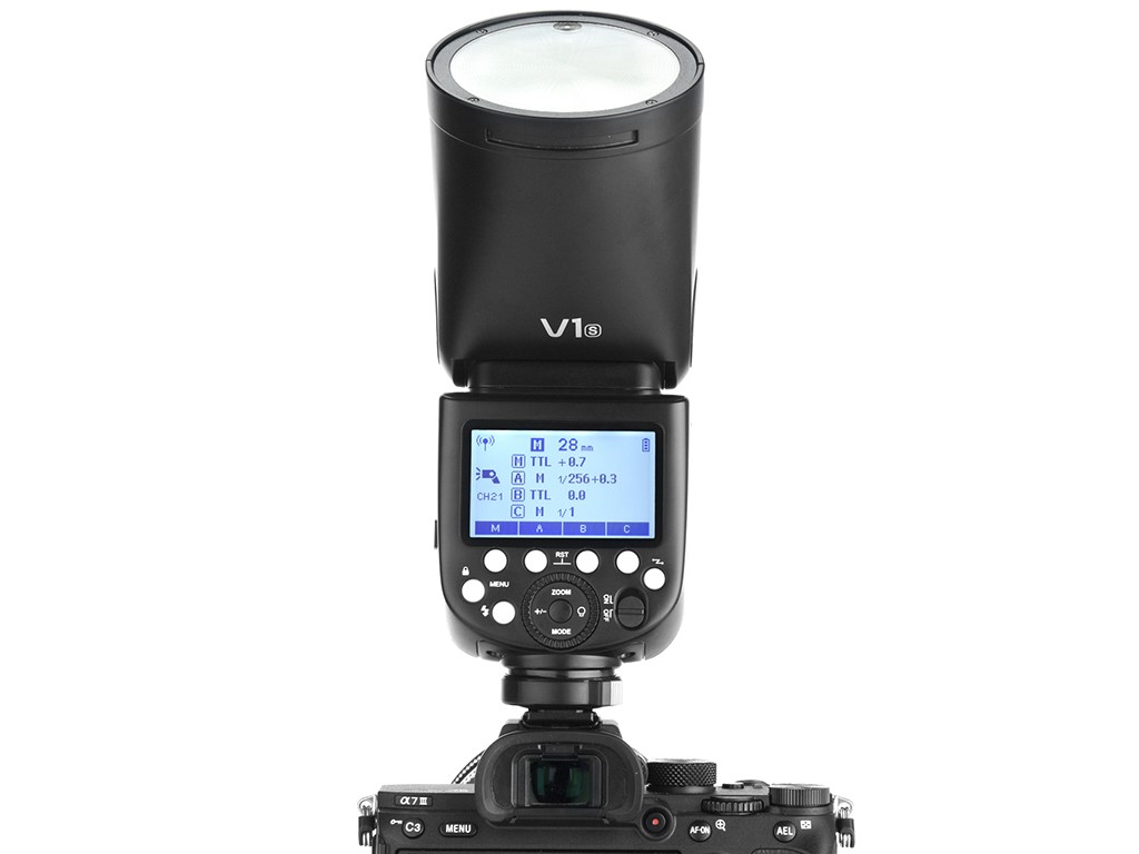 Godox V1 Sony Uyumlu Flaş (Yuvarlak Kafa)