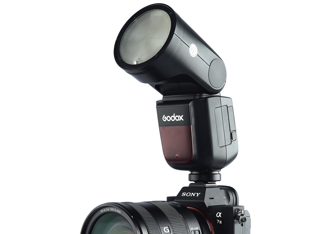 Godox V1 Sony Uyumlu Flaş (Yuvarlak Kafa)
