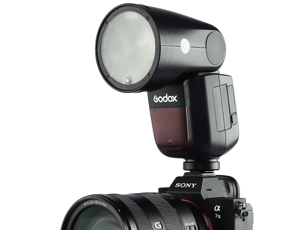 Godox V1 Sony Uyumlu Flaş (Yuvarlak Kafa)