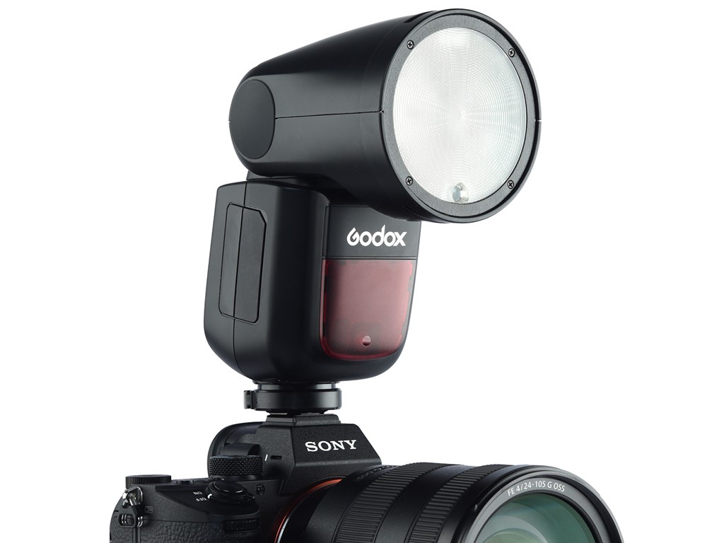 Godox V1 Sony Uyumlu Flaş (Yuvarlak Kafa)