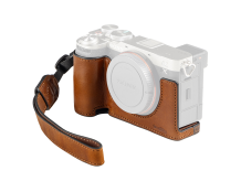 SmallRig 5015 Sony A7C II / A7CR Uyumlu Kahverengi Deri Kılıf ve Askı