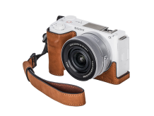 SmallRig 4889 Sony ZV-E10 II Uyumlu Kahverengi Deri Kılıf