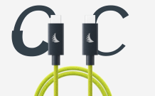 Angelbird USB-C 4.0 32cm Kablo Lime