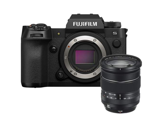 Fujifilm X-H2S Siyah + XF16-80mm Kit