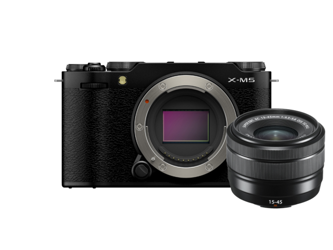 Fujifilm X-M5 Siyah + XC15-45mm Kit