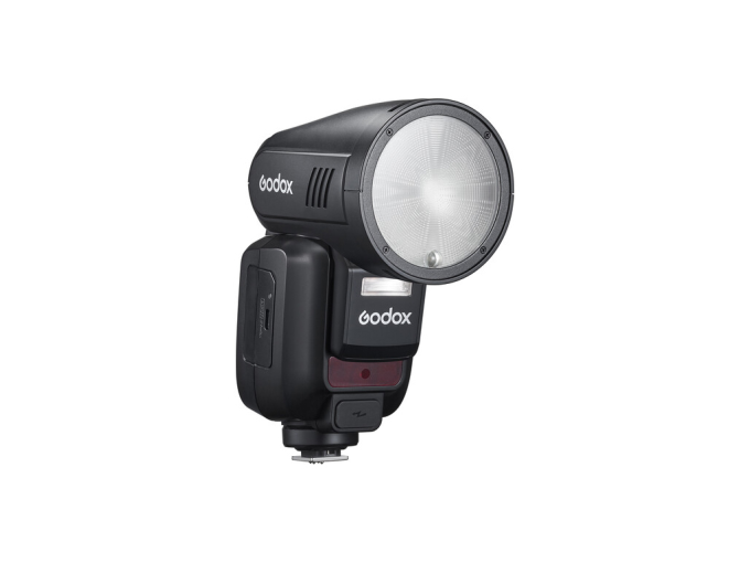 Godox V100 Fujifilm Uyumlu Yuvarlak Kafa Flaş