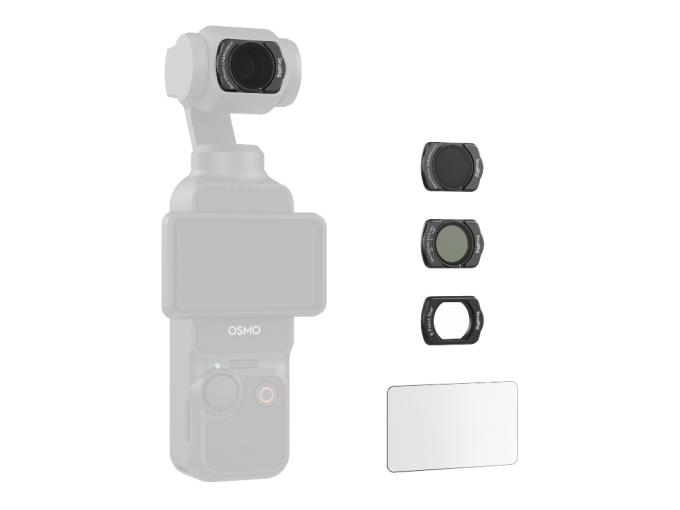 SmallRig 5122 Osmo Pocket 3 ve Pocket 4 Uyumlu Çok Fonksiyonlu Filtre Kiti