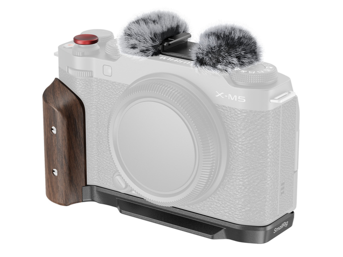 SmallRig 5260 Fujifilm X-M5 Uyumlu Siyah L Braket Siyah