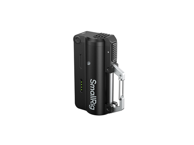 SmallRig 6090 2' si 1 Arada 5000mAh Klipsli Şarj Cihazı ve Powerbank Değiştirilebilir Bataryalı