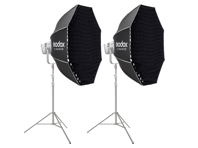 Godox LE600Bi 600W Bi-Color İkili Profesyonel LED Işık Seti