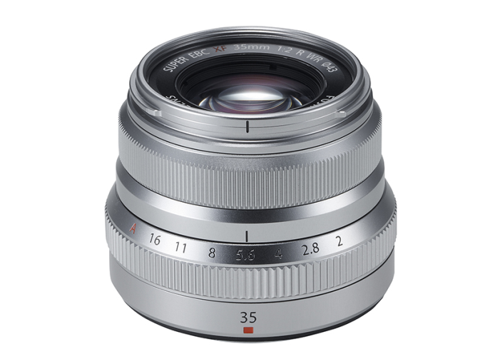 Fujinon XF35mmF2 R WR Gümüş Objektif