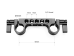 SmallRig 942 15mm Rod Çubuk Kelepçesi Lightweight Railblock