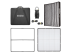 Godox KNOWLED F600Bi 120x120cm Flexible Bi-Color LED Işık