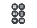 Godox GP-GS4 Gobo Set (MG1200Bi ile Uyumlu)