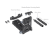 SmallRig 4323 Sinema Kameraları için V-Mount Batarya Plakası V-Mount Plate