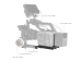 SmallRig 4323 Sinema Kameraları için V-Mount Batarya Plakası V-Mount Plate