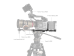 SmallRig 4323 Sinema Kameraları için V-Mount Batarya Plakası V-Mount Plate