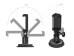 SmallRig 4347 Aksiyon Kamera Uyumlu Vantuz