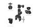 SmallRig 4373 Telefon Tutuculu ve Aksiyon Kamera Uyumlu Magic Arm Aksiyon Kamera Uyumlu