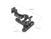 SmallRig 4414 Mattebox Rod Bağlantı Aparatı
