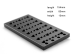 SmallRig 1092 Çok Amaçlı Montaj Plakası Baseplate 1/4''-20 ve 3/8"-16 Delikli