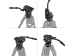 SmallRig 4287 PH8 Profesyonel 8kg Taşıma Kapasiteli Akışkan Tripod Başlığı