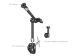 SmallRig 5605 Aksiyon Kamera Bağlantılı Kelepçeli Magic Arm