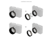 SmallRig 5709 Fujifilm X-Half Uyumlu Antrasit Parasoley