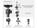 K&F Concept 2-IN-1 Selfie Çubuğu Tripod (KF09.127V1)