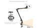 SmallRig 5625 Mengene Bağlantılı Telefon Tutucu Magic Arm