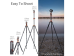 K&F Concept SA254T2 185cm Alüminyum Kompakt Tripod (KF09.090)