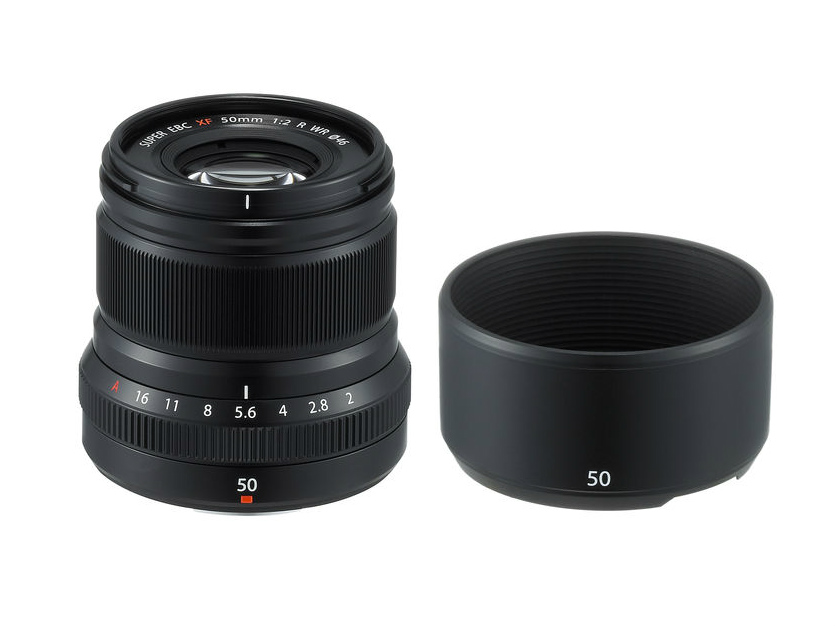 Fujinon XF50mmF2 R WR Siyah Objektif