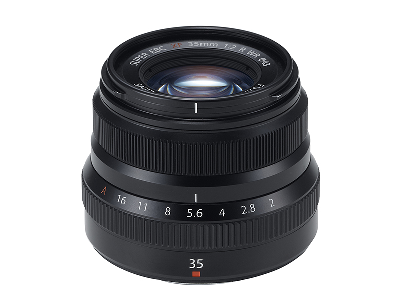 Fujinon XF35mmF2 R WR Siyah Objektif