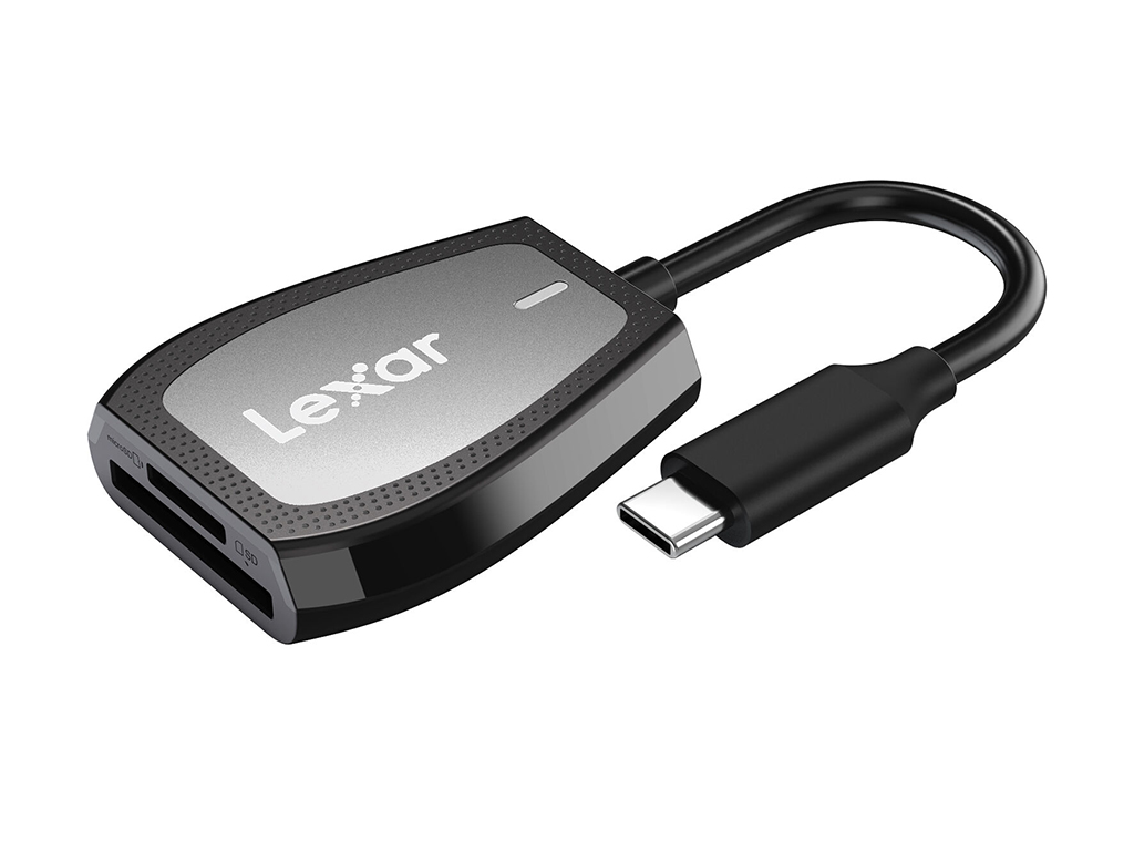 Lexar LRW470U USB Type-C Çift Yuvalı Kart Okuyucu