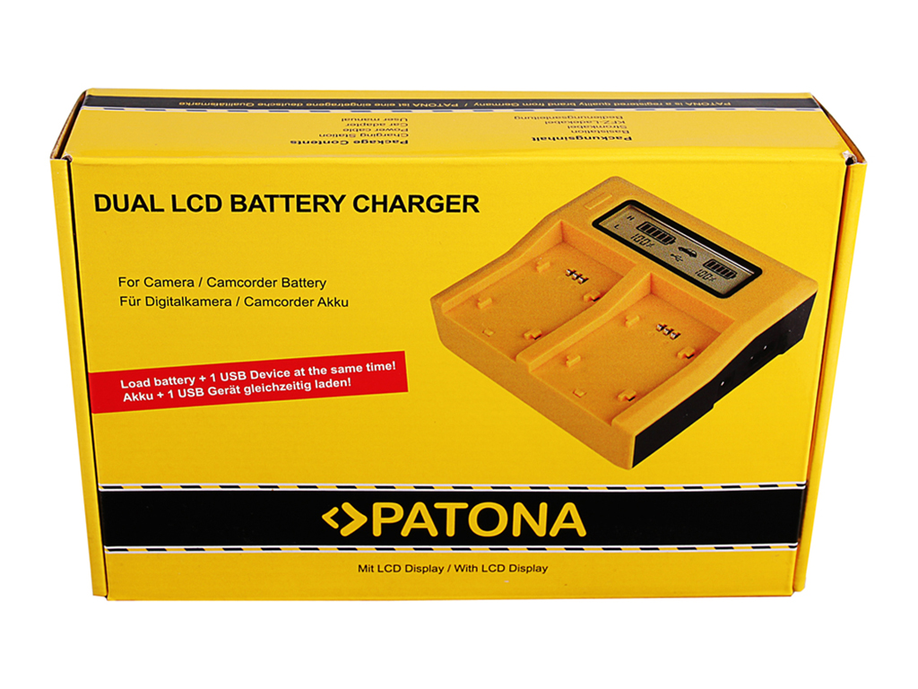 Patona NP-F970 İkili Batarya ve Şarj Kiti
