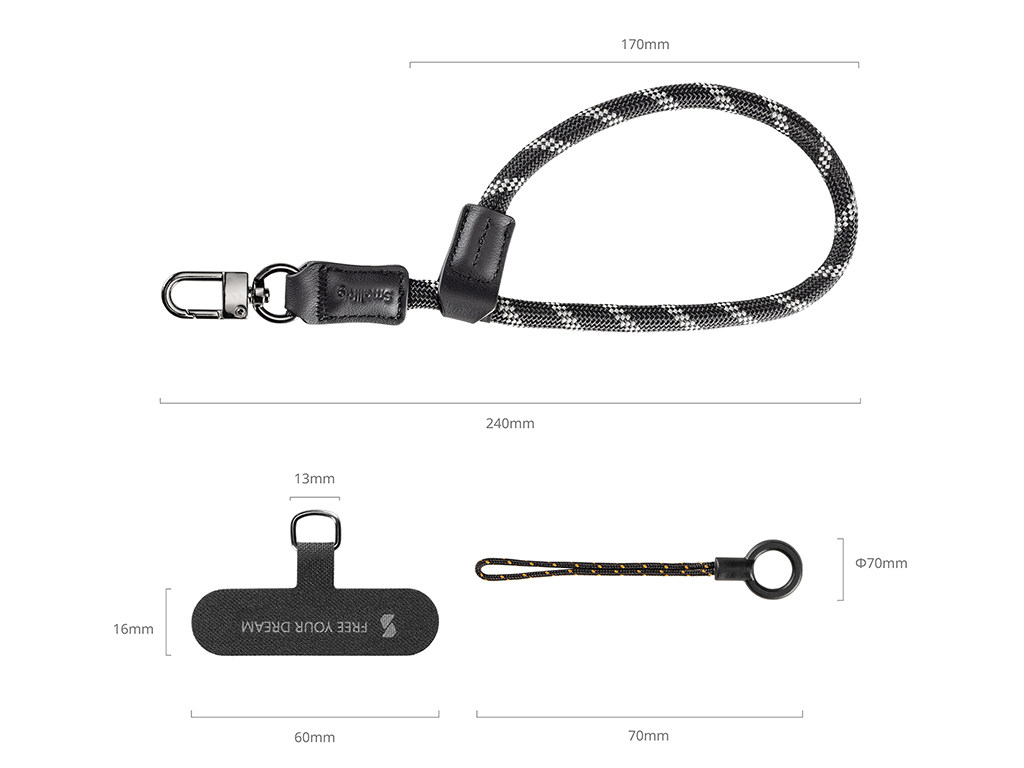 SmallRig 4990 Bileklik (Siyah)