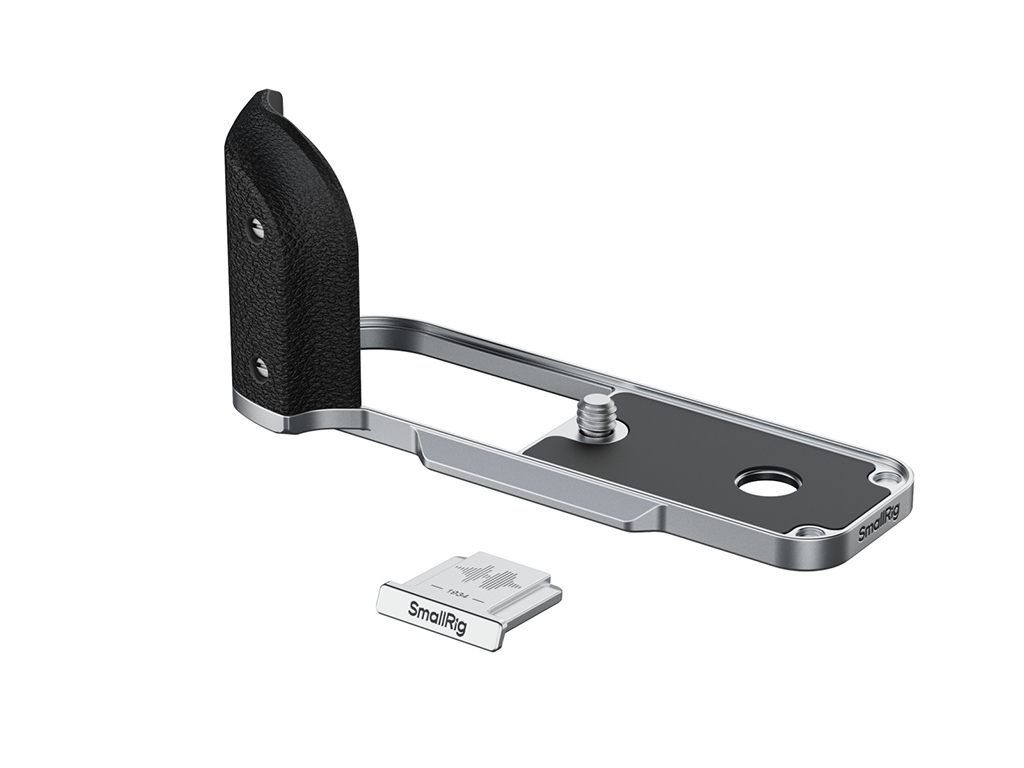 SmallRig 5216 Fujifilm X-Half Uyumlu Gümüş Silikon L Braket Siyah
