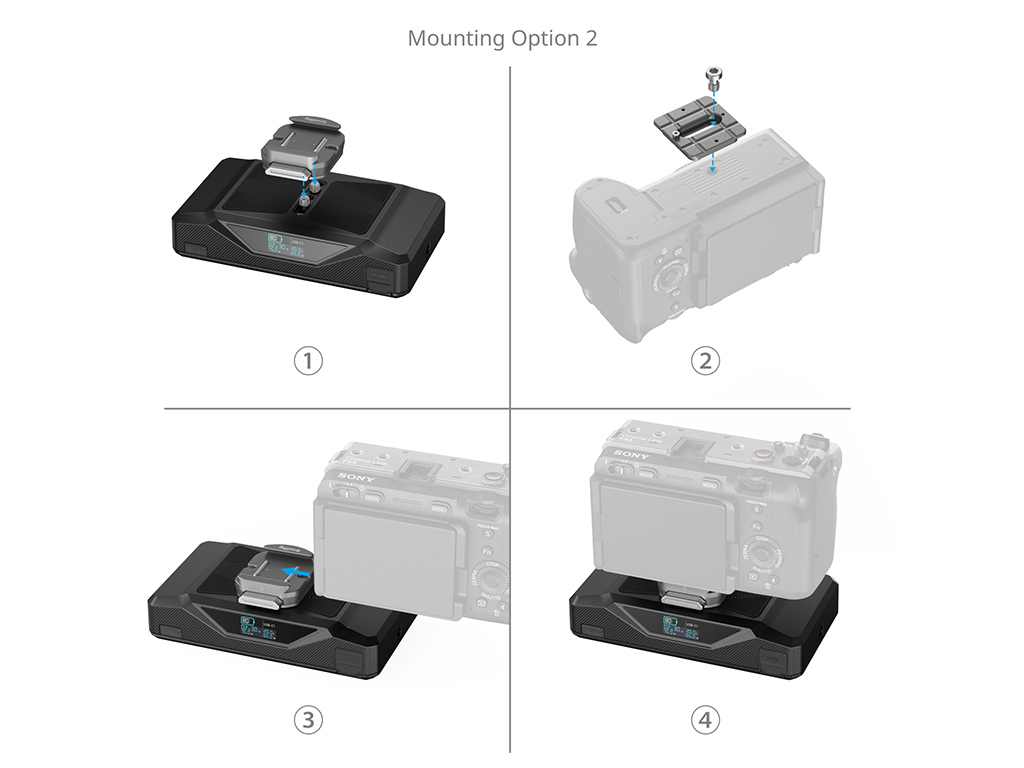 SmallRig 5248 CB75 Kameralar için 20.000mAh 65W Batarya Kiti