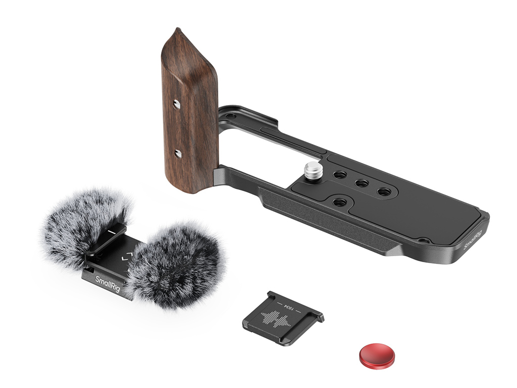 SmallRig 5260 Fujifilm X-M5 Uyumlu Siyah L Braket Siyah
